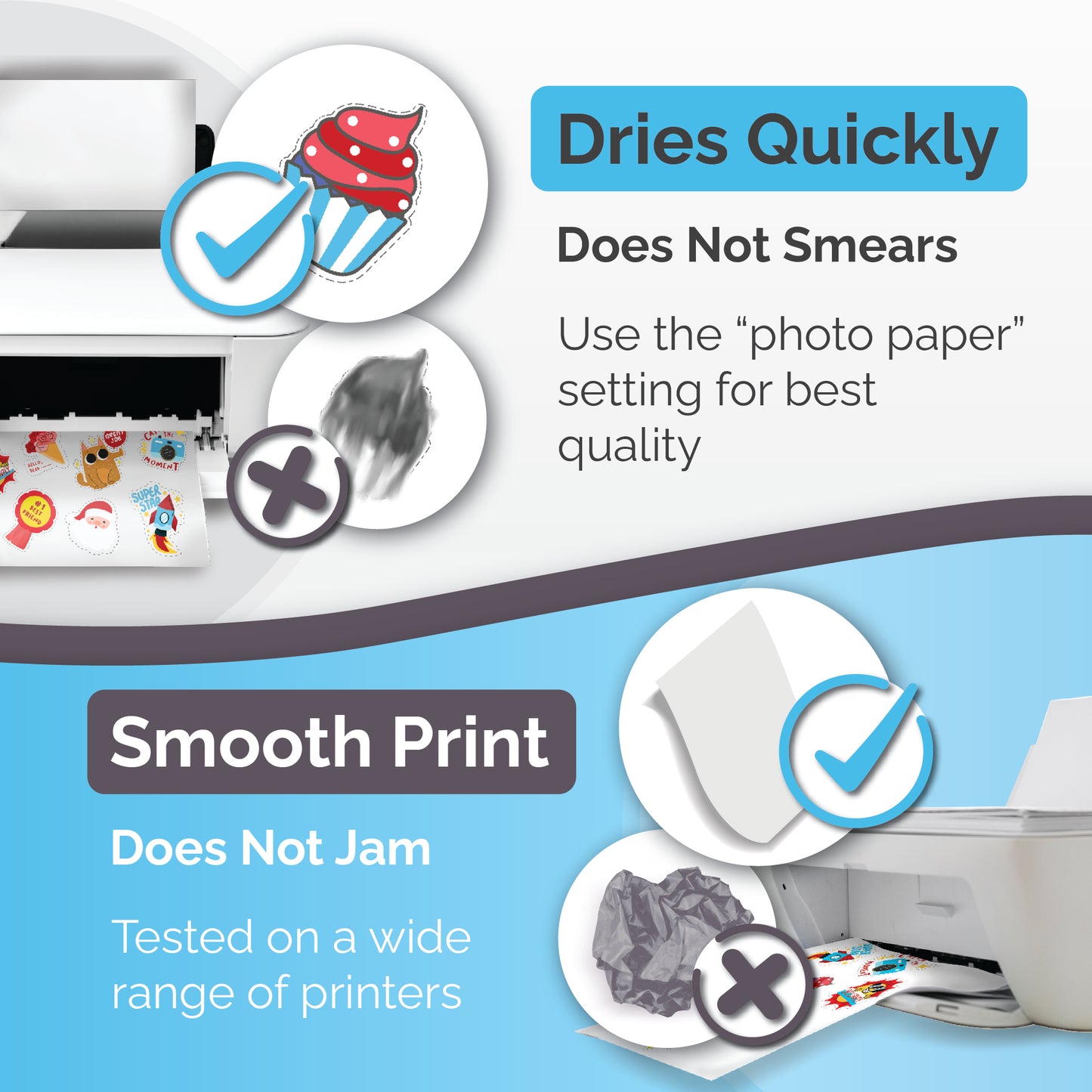 printable sticker paper