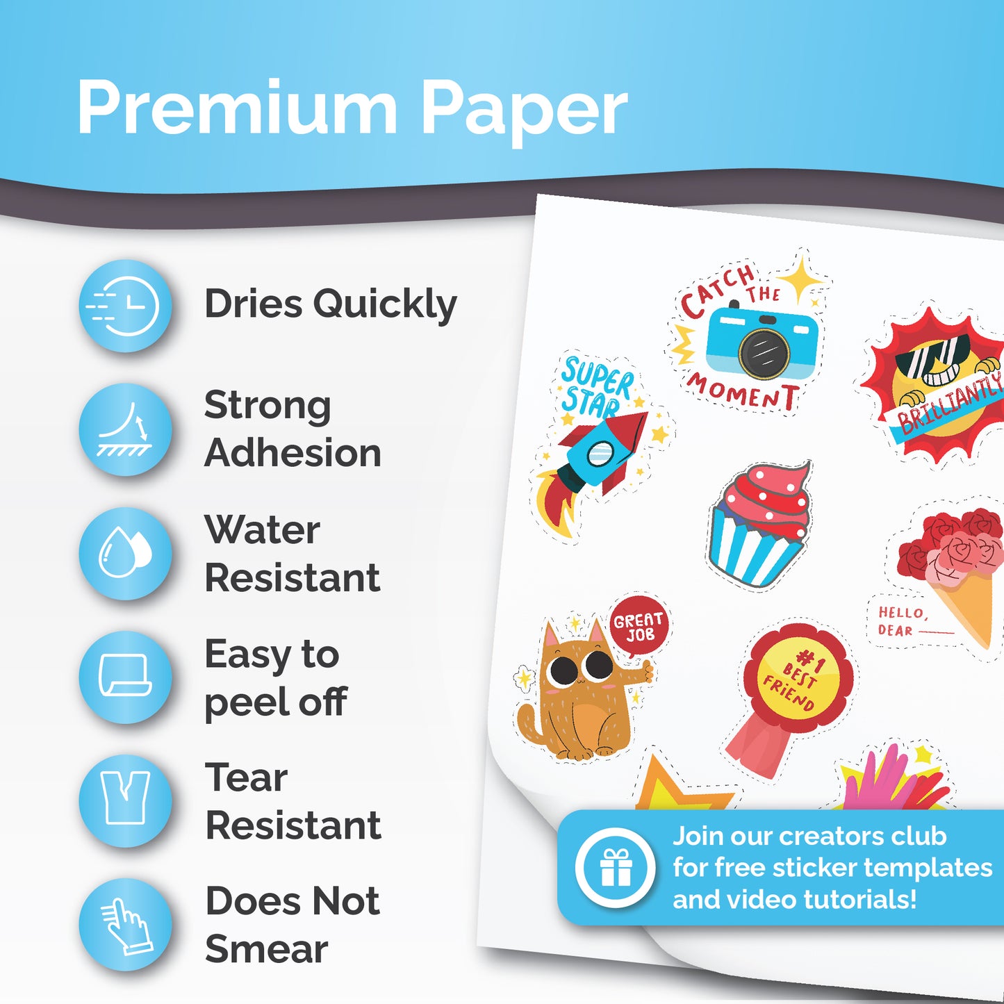 sticker paper