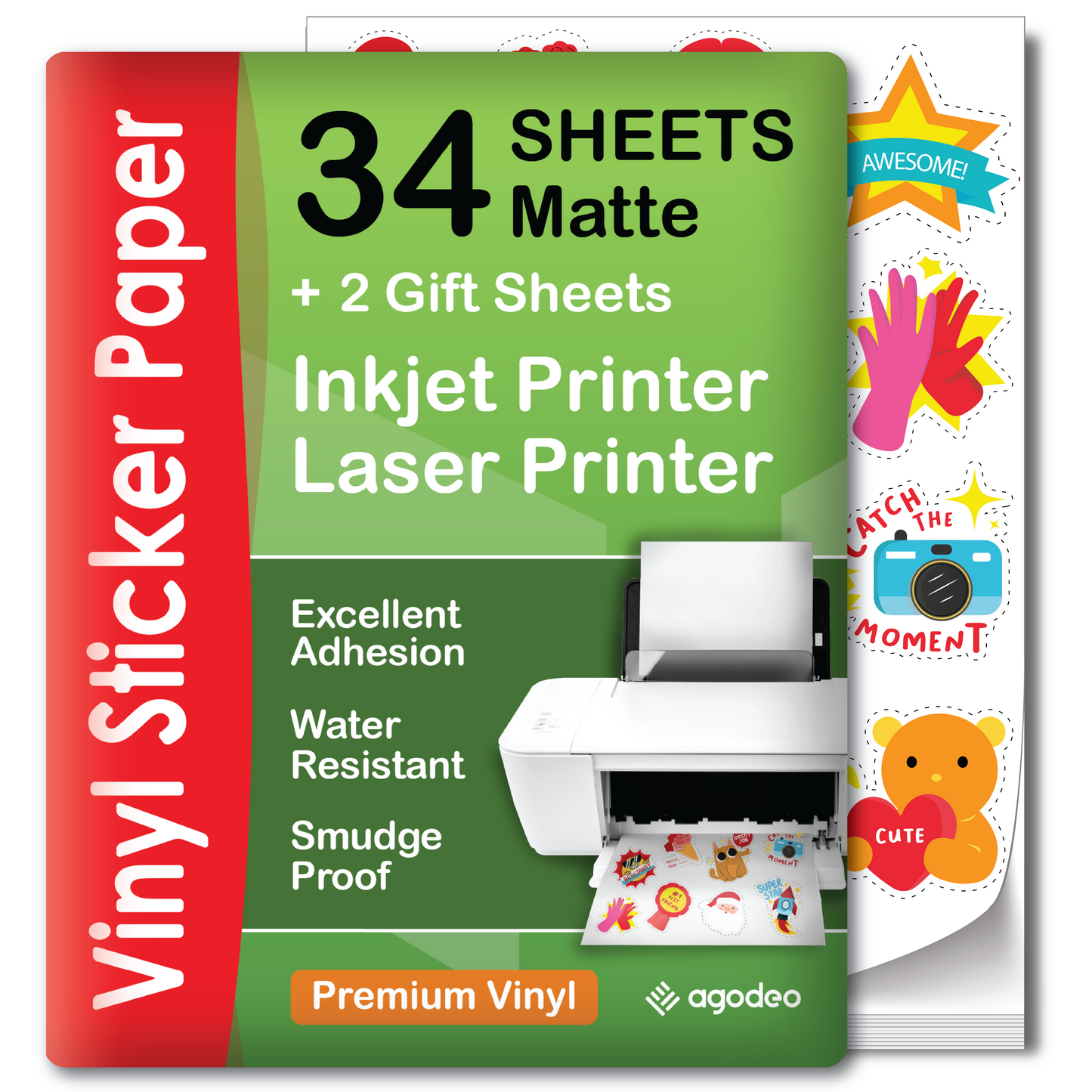 sticker paper for laser printer