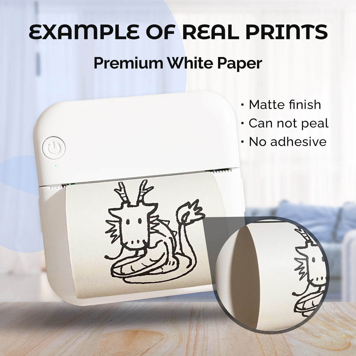Pocket Printer Premium Paper - 5 Rolls