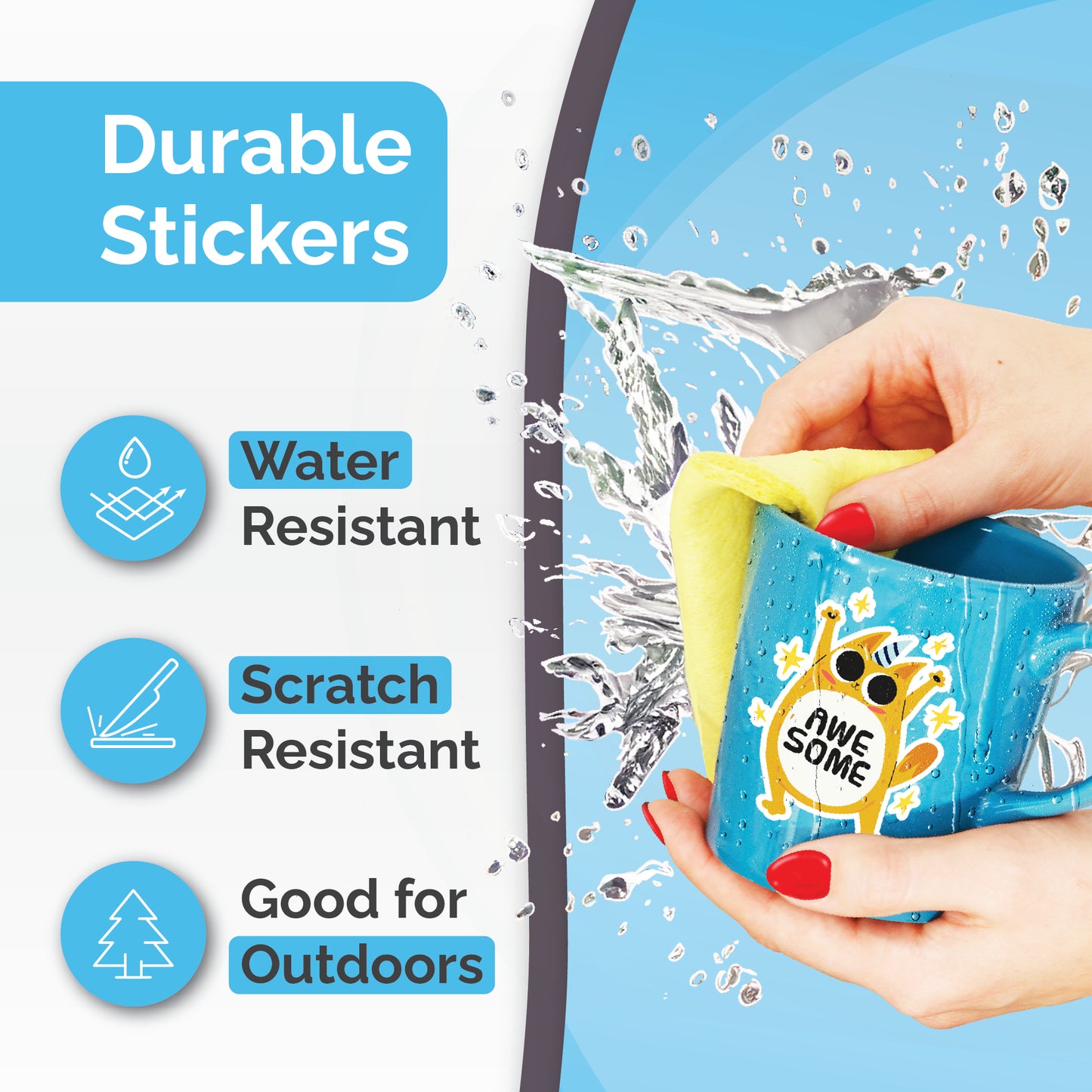 sticker paper for inkjet printer