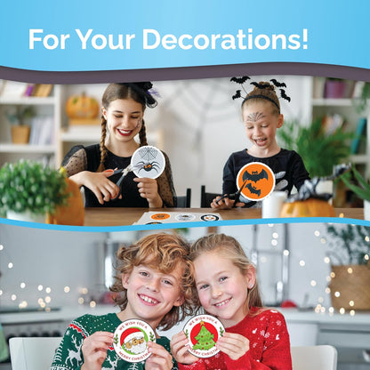 Premium Printable Vinyl Sticker Paper for Inkjet Printer - Glossy - US Letter Size