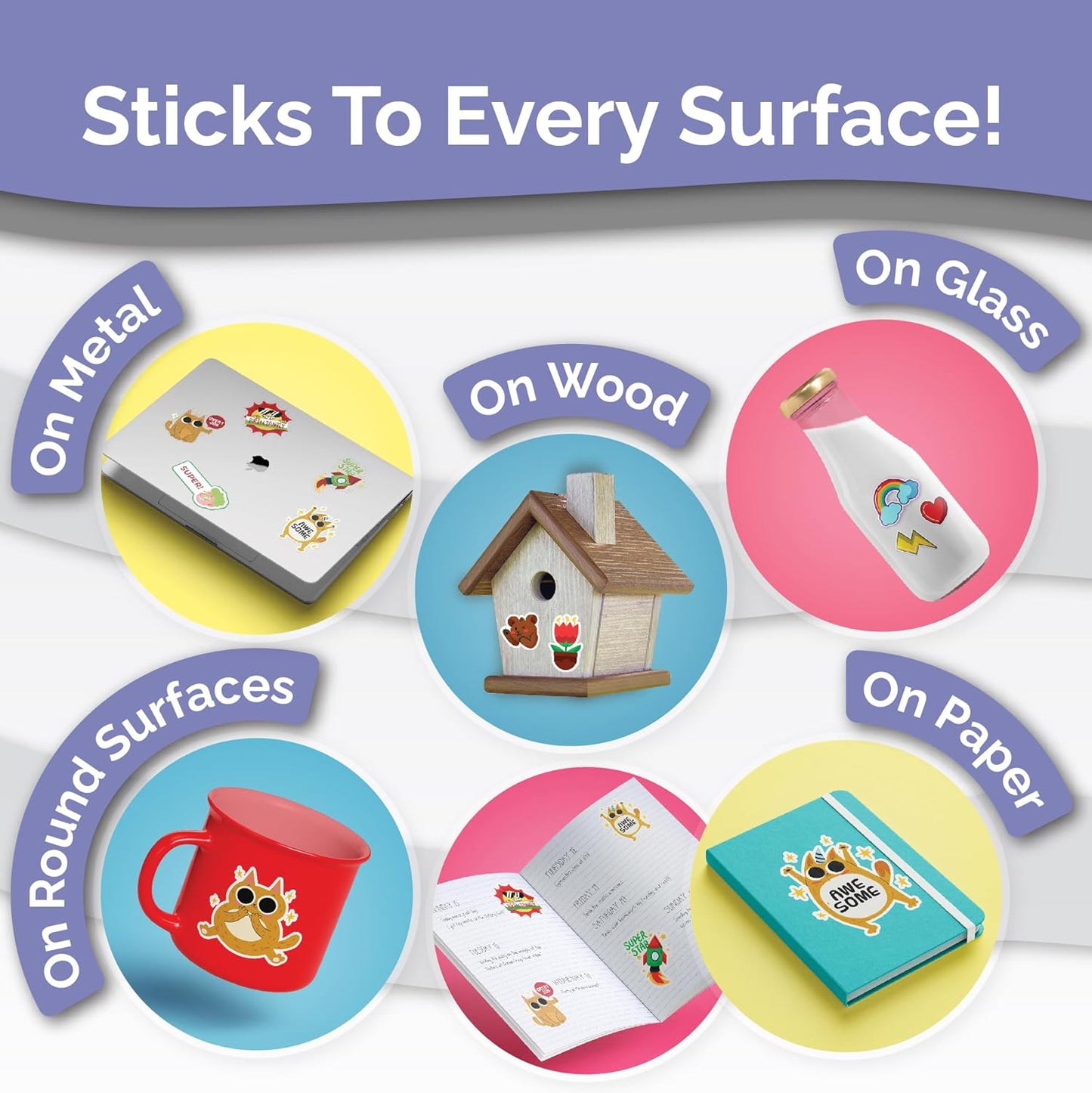 Premium Printable Vinyl Sticker Paper for Inkjet Printer - Translucent - US Letter Size