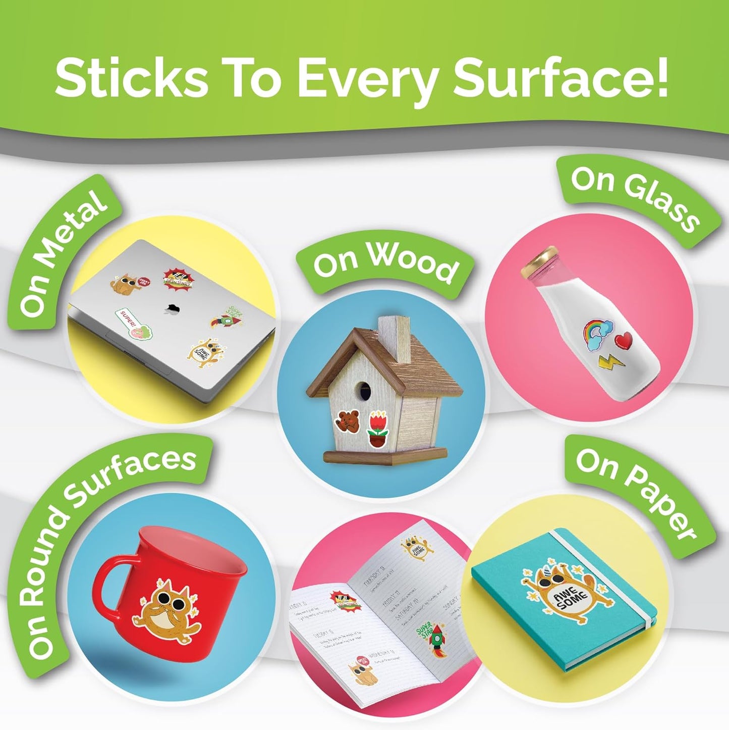 Premium Printable Vinyl Sticker Paper for Inkjet Printer - Matte - A4 Size