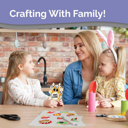 Premium Printable Vinyl Sticker Paper for Inkjet Printer - Translucent - US Letter Size