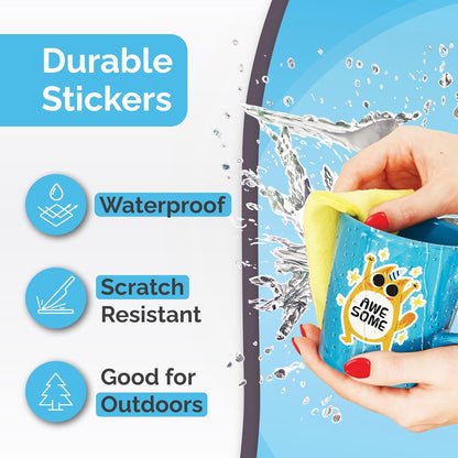 Premium Printable Vinyl Sticker Paper for Inkjet Printer - Glossy - US Letter Size