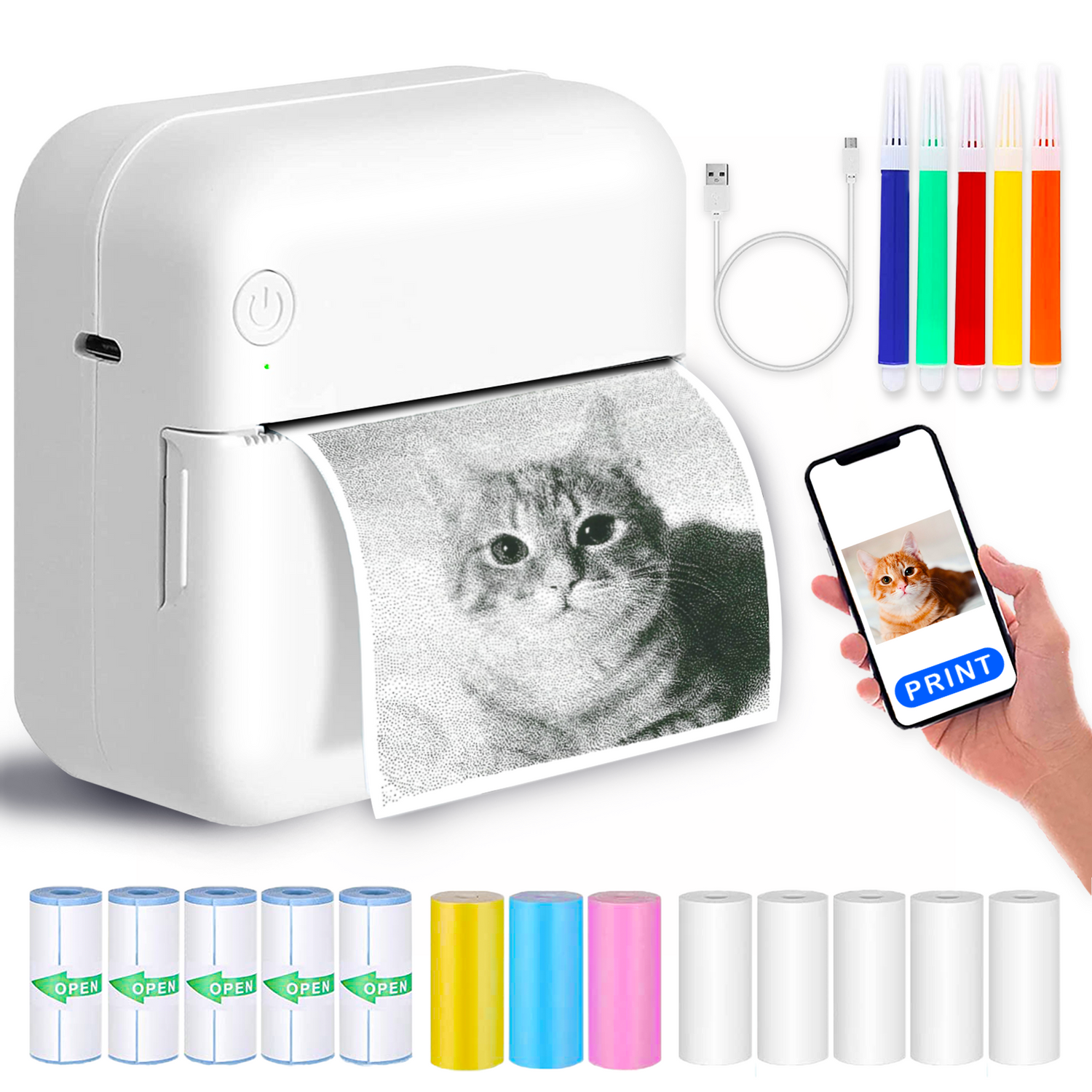 mini printer iphone