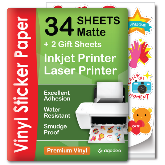 Vinyl Sticker Paper – Agodeo