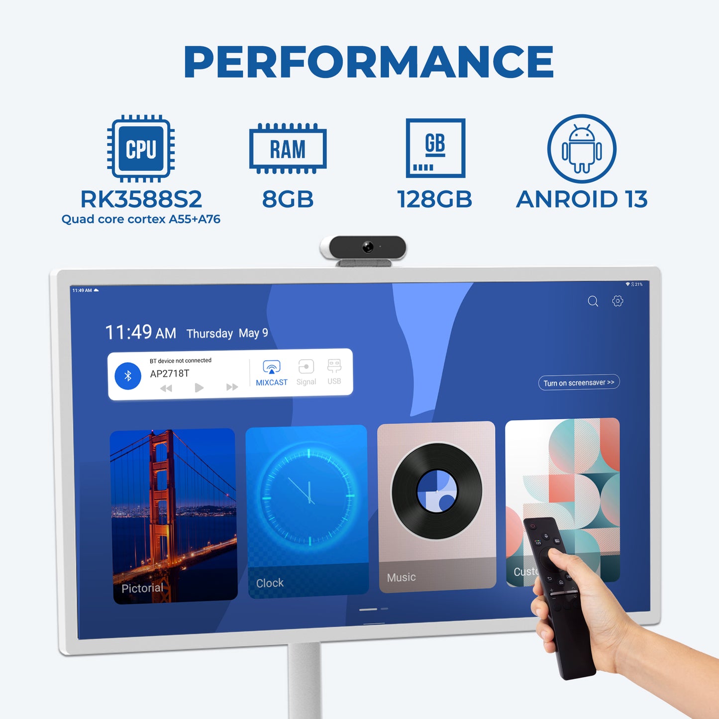 touch screen tv
